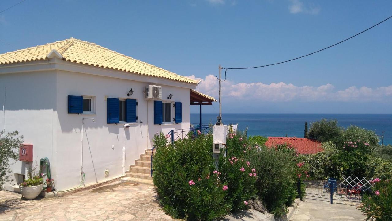 Villa Panorama Michalis Haikos Two Minutes Walk To The Beach Peroulia Kómboi Exterior foto